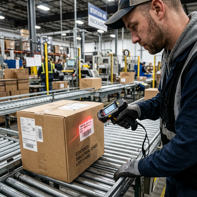 Quản lý Vận hành Xưởng bằng Mã vạch