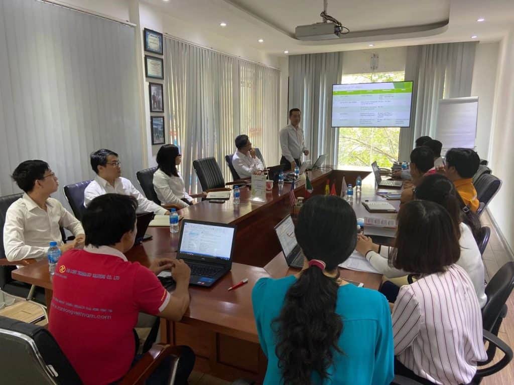 Cuộc họp triển khai tại Tan Long Technology Solution Co., Ltd