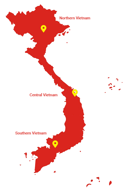 Map Viet Nam En