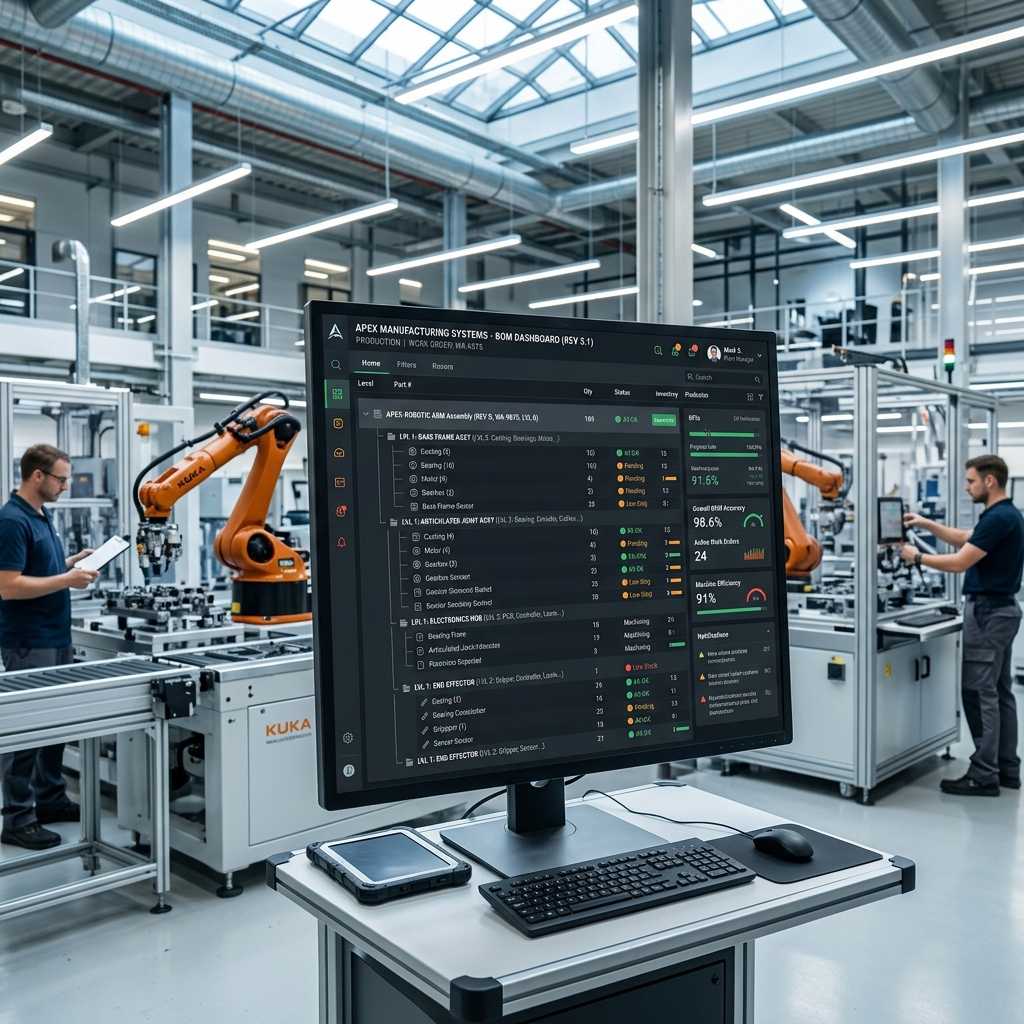 SAP와 BEAS MANUFACTURING에서 복잡한 다단계 BOM을 어떻게 관리할까?