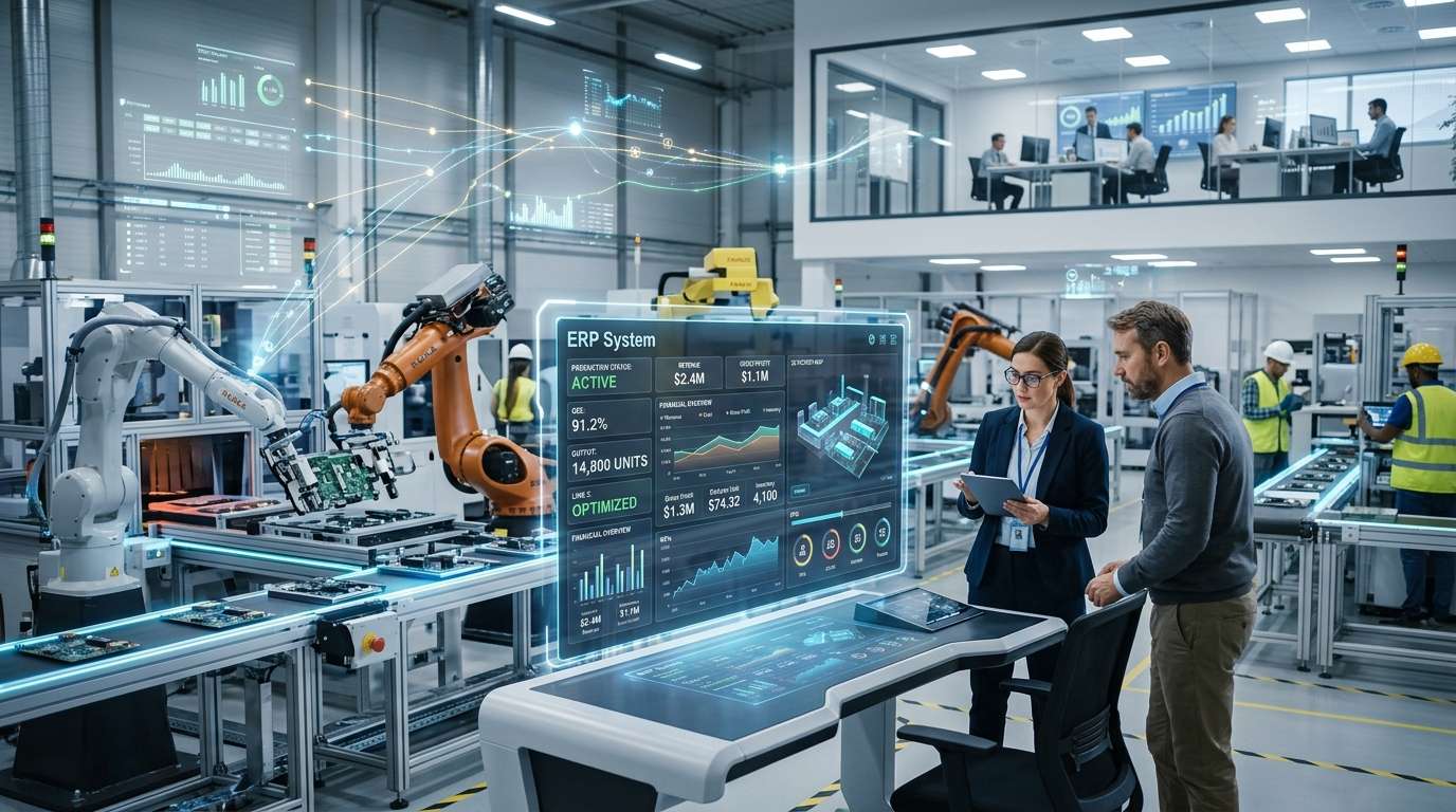 Phần mềm quản lý sản xuất ERP: Giải pháp xóa bỏ "hố đen" lợi nhuận cho nhà máy
